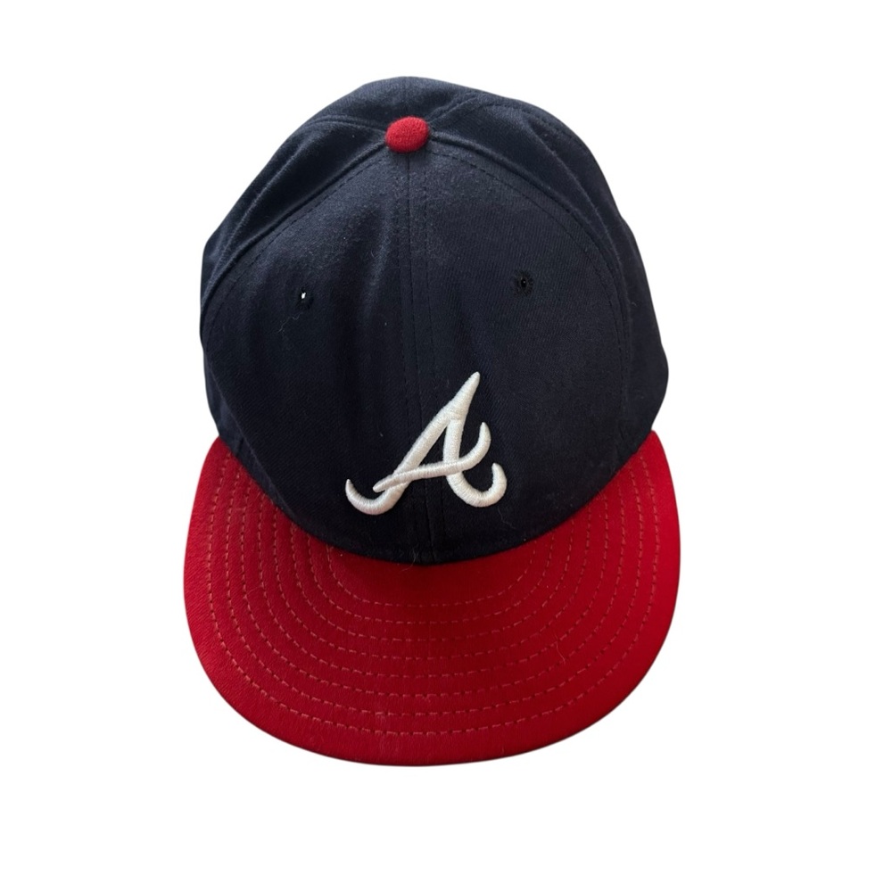 Men’s 59Fifty Size 7 3/4 Atlanta Braves Official On Field Baseball Cap